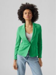 Vero Moda Marynarka Julia 10154123 Zielony Regular Fit. Zielone marynarki i żakiety Vero Moda, bez wzorów, z syntetyku, bez ramiączek. Za 129.99 zł.