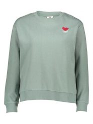 JDY Sweter "Paris" w kolorze miętowym rozmiar: XS. Zielone swetry JDY, xs, bez wzorów, bez ramiączek. Za 53.17 zł.