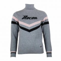 Damski sweter z golfem Peak Mountain Acioto. Szare swetry Peak Mountain, na zimę, s, bez wzorów, sportowe, bez ramiączek. Za 236.00 zł.