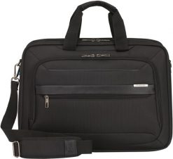 Torba Samsonite Vectura Evo Bailhandle 17.3'' czarny. Czarne torby na laptopa Samsonite, bez wzorów, z materiału. Za 459.00 zł.