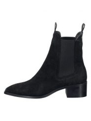 GANT Footwear Skórzane sztyblety "St Broomly" w kolorze czarnym rozmiar: 38. Czarne botki GANT Footwear, bez wzorów, ze skóry, eleganckie, bez obcasa, bez zapięcia. Za 499.95 zł.
