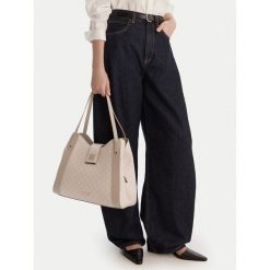 Torebka Nine West. Szare torebki klasyczne Nine West, bez wzorów, klasyczne, bez dodatków. Za 279.99 zł.