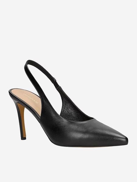 Wojas Skórzane czółenka w kolorze czarnym rozmiar: 38. Czarne czółenka Wojas, bez wzorów, ze skóry, klasyczne, bez obcasa, na szpilce, bez zapięcia. Za 321.39 zł.