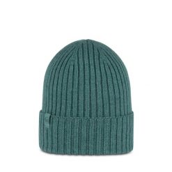 Czapka zimowa Buff Knitted Norval. Zielone czapki zimowe Buff, bez wzorów, z materiału, eleganckie. Za 239.99 zł.