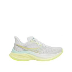 Buty biegowe Saucony Endorphin Speed 5 Białe. Białe buty do biegania Saucony, bez wzorów, z nylonu, bez zapięcia, do biegania. Za 862.80 zł.