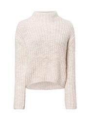 Opus Sweter z zawartością wełny - Perke Kobiety beżowy, 42. Brązowe swetry Opus, na zimę, bez wzorów, z dzianiny, bez ramiączek. Za 279.95 zł.