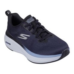 Buty do biegania damskie SKECHERS Go Run Elevate 2.0. Niebieskie buty do biegania Skechers, bez wzorów, bez zapięcia, do biegania. Za 279.99 zł.