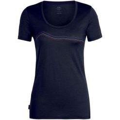Icebreaker Koszulka Damska Wmns Tech Lite Ss Scoop Rangitoto Triple Midnight Navy S. T-shirty sportowe marki Icebreaker. Za 285.00 zł.