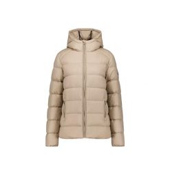 Damska kurtka puchowa JOTT Johanne. Brązowe kurtki jott, bez wzorów, z puchu, bez kaptura. W wyprzedaży za 842.50 zł.