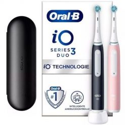 Braun Oral-B szczoteczka elektryczna iO 3 zestaw DUO BLACK&PINK. Szczoteczki elektryczne i soniczne Braun. Za 928.99 zł.