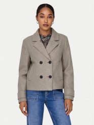 ONLY Kurtka przejściowa Freja 15320983 Brązowy Regular Fit. Brązowe kurtki ONLY, l, bez wzorów, z syntetyku, bez kaptura. Za 269.99 zł.
