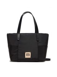Monnari Torebka BAG2890-020 Czarny. Czarne torebki klasyczne Monnari, bez wzorów, z materiału, bez dodatków. Za 149.99 zł.