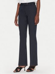 Fracomina Spodnie materiałowe FR25SVA004W761D4 Granatowy Slim Fit. Niebieskie spodnie materiałowe Fracomina, bez wzorów, z materiału. Za 429.99 zł.