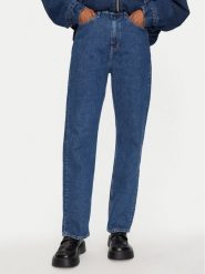 Calvin Klein Jeans Jeansy J20J224033 Granatowy Straight Fit. Niebieskie jeansy Calvin Klein Jeans, bez wzorów, z bawełny. Za 256.04 zł.