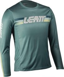Bluza rowerowa damska Leatt Jersey MTB Enduro 4.0. Niebieskie bluzy LEATT, m, bez wzorów, z bawełny, bez kaptura, rowerowe. Za 280.49 zł.