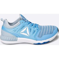 Reebok - Buty Zprint 3D. Niebieskie buty sportowe lifestyle Reebok, bez wzorów, z materiału, sportowe, z okrągłym noskiem, bez zapięcia. W wyprzedaży za 119.90 zł.