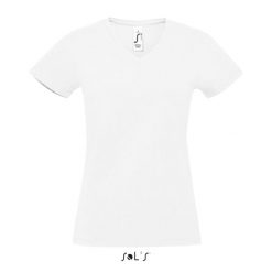 Koszulka damska Sol's Imperial V. Białe t-shirty sportowe SOL'S, s, bez wzorów, bez ramiączek. Za 98.50 zł.