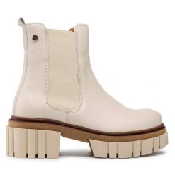 Sztyblety Maciejka. Botki Maciejka, bez wzorów, bez obcasa, na słupku, bez zapięcia. Za 279.99 zł.
