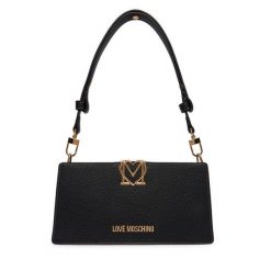Torebka LOVE MOSCHINO. Czarne torebki klasyczne Love Moschino, bez wzorów, klasyczne, bez dodatków. Za 879.99 zł.