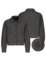 Sublevel Kurtka koszulowa w kolorze antracytowym rozmiar: L. Czarne kurtki Sublevel, l, bez wzorów, bez kaptura. Za 160.96 zł.