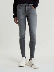 G-Star Dżinsy - Skinny fit - w kolorze szarym rozmiar: W31/L32. Szare jeansy G-Star, l, z aplikacjami, klasyczne. Za 388.45 zł.