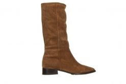 Kozaki Bayla-200 145 1047 Kahve Suet 200022, Brązowy, Skóra naturalna - 37. Brązowe kozaki Bayla, na jesień, bez wzorów, ze skóry, klasyczne, przed kolano, bez obcasa, na płaskiej podeszwie, bez zapięcia. W wyprzedaży za 269.10 zł.