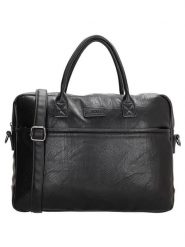 Beagles Torba "Murcia" w kolorze czarnym na laptopa - 39 x 28 x 6 cm rozmiar: onesize. Czarne torby na laptopa Beagles, bez wzorów, z materiału, przez ramię. Za 126.15 zł.