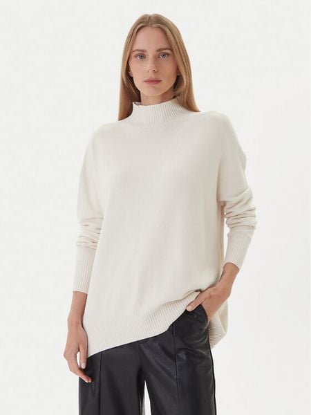 Kontatto Sweter 3M0822C Écru Relaxed Fit. Swetry Kontatto, m, bez wzorów, z syntetyku, bez ramiączek. Za 229.99 zł.