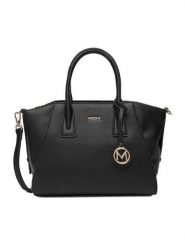 MEXX Torebka C-MEXX-L-013-08 Czarny. Czarne torebki klasyczne Mexx, bez wzorów, z materiału, bez dodatków. Za 199.99 zł.