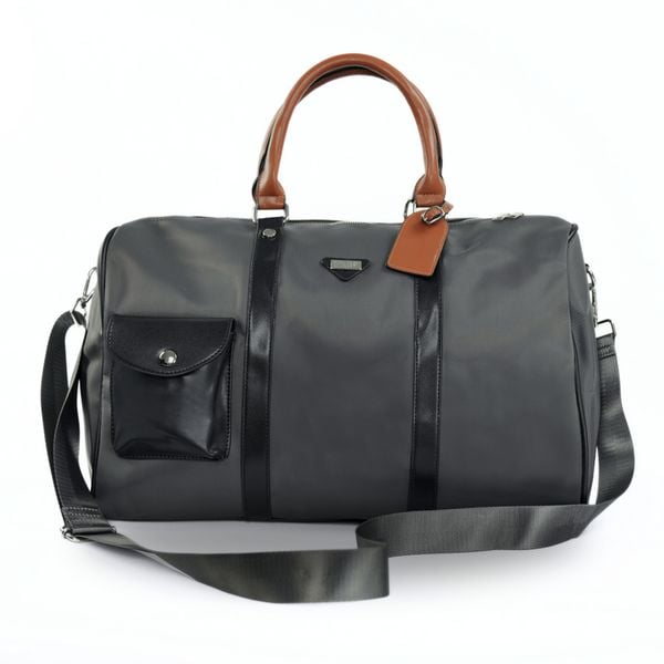 Torba podróżna weekendowa Solier FB49 Barrley szara. Szare torby podróżne Solier, bez wzorów, z materiału, na ramię, duże. Za 148.99 zł.