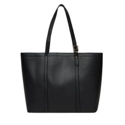 Torebka DeeZee. Czarne shopper bag DeeZee, bez wzorów, bez dodatków. Za 149.99 zł.