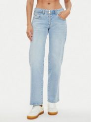 Tommy Jeans Jeansy Sophie DW0DW19262 Niebieski Straight Fit. Niebieskie jeansy Tommy Jeans, bez wzorów, z bawełny. Za 359.99 zł.