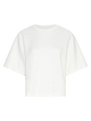 MOSS COPENHAGEN Bluza w kolorze białym rozmiar: L/XL. Białe bluzy Moss Copenhagen, l, bez wzorów, bez kaptura. Za 164.95 zł.