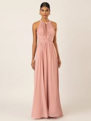 APART Sukienka w kolorze jasnoróżowym rozmiar: 36. Różowe sukienki Apart, bez wzorów, bez kołnierzyka, bez ramiączek, maxi. Za 372.95 zł.