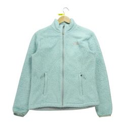 Second life - Kurtka polarowa TNF Osito dla kobiet - Stan dobry. Niebieskie kurtki The North Face, bez wzorów, z polaru, sportowe, bez kaptura. Za 148.01 zł.