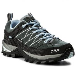 Buty trekkingowe damskie Rigel Low szare. Czarne buty trekkingowe CMP, bez zapięcia. Za 386.50 zł.