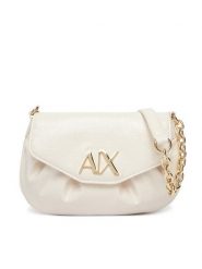 Armani Exchange Torebka XW002165 AF21363 U1003 Biały. Białe listonoszki Armani Exchange, bez wzorów, ze skóry, bez dodatków. Za 459.99 zł.