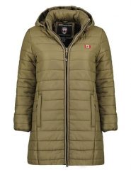 Canadian Peak Kurtka pikowana "Atikeak" w kolorze khaki rozmiar: S. Brązowe kurtki Canadian Peak, s, bez wzorów, bez kaptura. Za 171.68 zł.