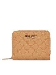 Nine West Portfel NW-W1-004-SS25 Pomarańczowy. Brązowe portfele Nine West, bez wzorów, z materiału. Za 69.99 zł.