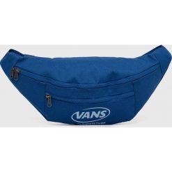 Vans nerka. Niebieskie nerki i saszetki Vans, bez wzorów, z nadrukiem, bez dodatków. W wyprzedaży za 119.99 zł.