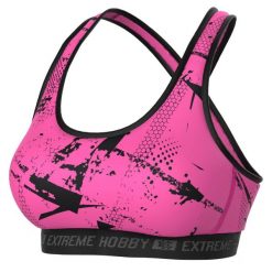 Stanik sportowy fitness siłownia MMA EXTREME HOBBY NEO. Zielone biustonosze sportowe EXTREME HOBBY, bez wzorów, z elastanu, na fitness i siłownię. Za 139.00 zł.