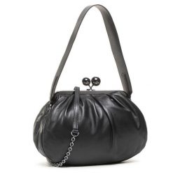 Torebka Weekend Max Mara. Czarne kopertówki Weekend Max Mara, bez wzorów, wizytowe, bez dodatków. Za 1,569.00 zł.