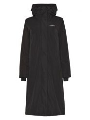 Didriksons Parka "Selina" w kolorze czarnym rozmiar: 34. Czarne płaszcze Didriksons, bez wzorów, bez kaptura. Za 817.99 zł.