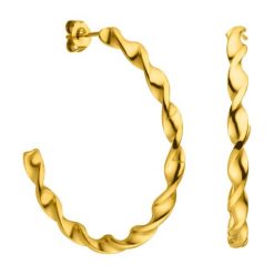 Purelei Purelei Kolczyki Kaula Creole Kolczyki koła 1 ct Damski. Czerwone kolczyki Purelei, pozłacane. Za 162.69 zł.