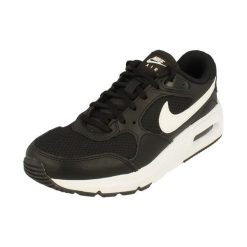 Buty damskie Nike Air Max SC. Czarne buty treningowe Nike, bez wzorów, bez zapięcia, nike air max. Za 385.60 zł.
