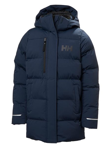 Helly Hansen Parka pikowana "Adore" w kolorze granatowym rozmiar: 140. Niebieskie płaszcze Helly Hansen, bez wzorów, bez kaptura. Za 503.95 zł.
