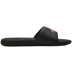 Klapki Puma Cool Cat 2.0 W 389108 02 czarne. Czarne klapki bez wzorów, z syntetyku, sportowe, bez obcasa, bez zapięcia. Za 144.87 zł.