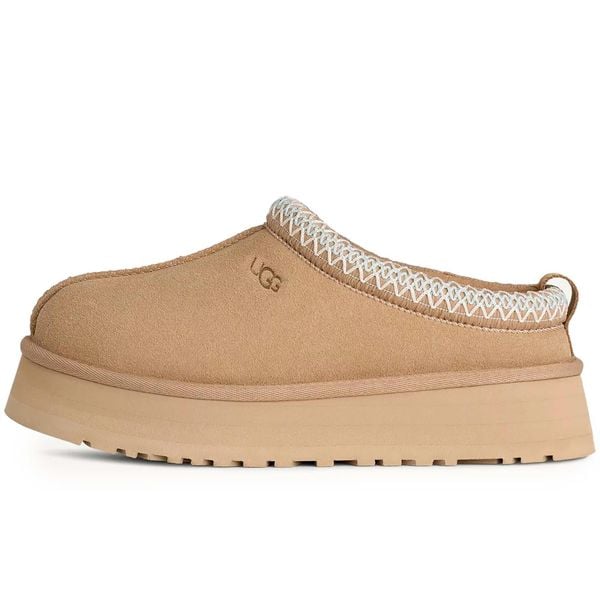 Ugg Australian W Tazz Ii Kapcie Damskie. Brązowe kapcie UGG, bez wzorów, ze skóry. Za 580.95 zł.