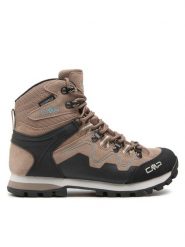 CMP Trekkingi Athunis Mid Wmn Trekking Shoe Wp 31Q4976 Beżowy. Brązowe buty trekkingowe CMP, bez wzorów, ze skóry, bez zapięcia, trekkingowe. Za 409.99 zł.