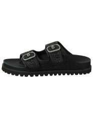 GANT Footwear Klapki "Mardale" w kolorze czarnym rozmiar: 40. Czarne klapki GANT Footwear, bez wzorów, klasyczne, z okrągłym noskiem, bez obcasa, bez zapięcia. Za 234.94 zł.